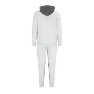 Men's Lonsdale Tracksuit in Grey/Black
