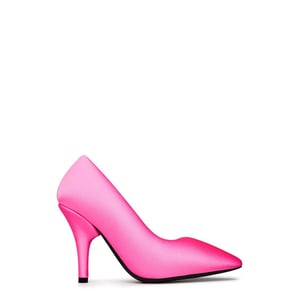 Women's Balenciaga Xl Heeled Pumps in Neon Pink 5000