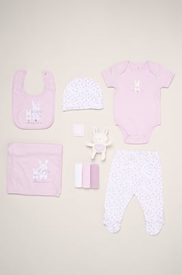 Mummy and Me Print 10-Piece Hanging Gift Set