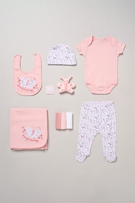 Butterfly Print 10-Piece Hanging Gift Set