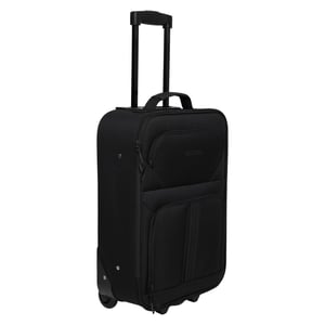 Mountain Warehouse Koffer Essentials 2 wielen (Jet Zwart)