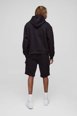 Tall Loose Fit Mid Length Cargo Shorts