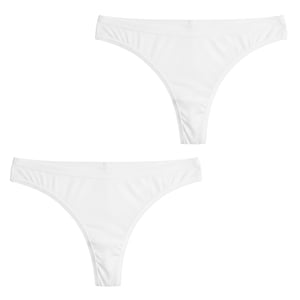 Pack van 2 Vrouwen Micromodal Tanga's Q105