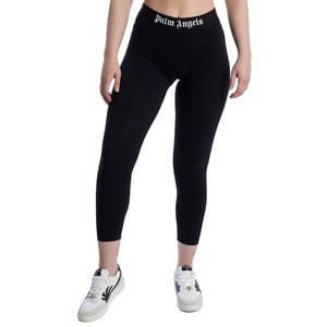 Women's Fitted Leggings with Logo PWVG009C99FAB0011001