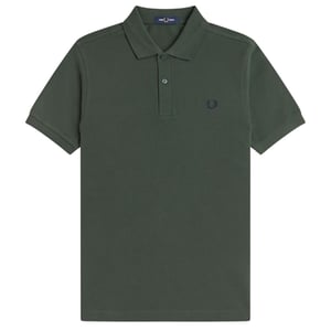 Fred Perry Militray Green Plain Polo Shirt