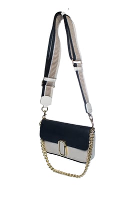 Marc Jacobs, J Marc schoudertas in beige/zwart