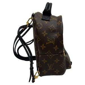 Louis Vuitton Monogram Palm Springs Mini Backpack Bag in Brown Canvas