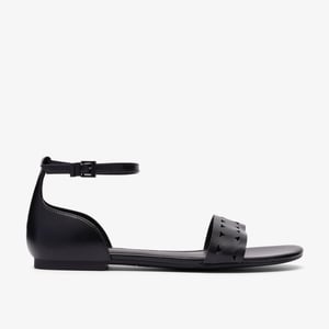 Kediri Part Black Sandals