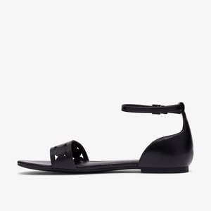 Kediri Part Black Sandals