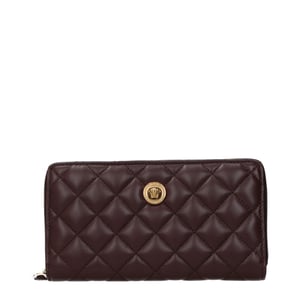 Versace Bruin Leren Portemonnee