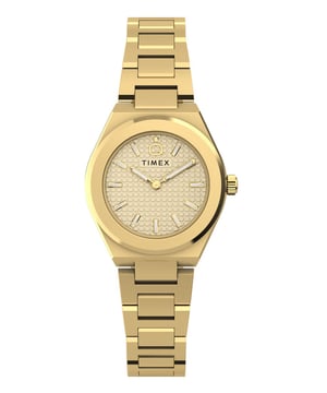 Timex Q Timex Continental Dames Horloge Goudkleurig TW2Y68300
