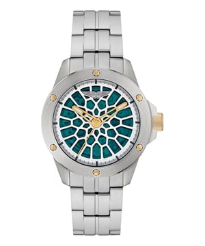 Aston Martin Thrill Rim Heren Zilveren Horloge MTRR1F505