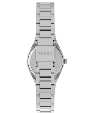 Timex Q Timex Continental Dames Horloge Zilverkleurig TW2Y77400