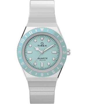 Timex Q Sport Dames Horloge Zilverkleurig TW2Y77300