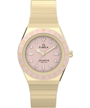 Timex Q Sport Dames Horloge Goudkleurig TW2Y57400