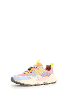 Womens Light Blue Salmon Violet Washi Trainer