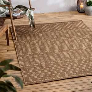 Yard Seagrove Jute Indoor/Outdoor Rug, Natural
