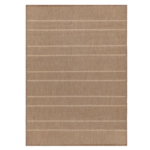 Yard Pentle Jute Indoor/Outdoor Rug, Natural