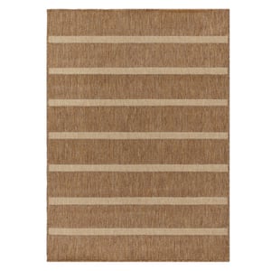 Yard Tala Stripe Jute Rug, Natural