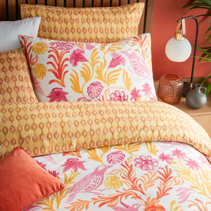 Furn Alentejo Reversible Duvet Cover Set, Citrus