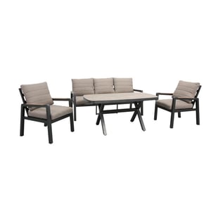 SenS-Line donna loungeset 4-delig aluminium