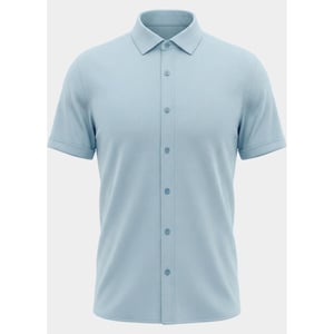 Innocente Overhemd korte mouw heren easy care kwaliteit 3507/light blue
