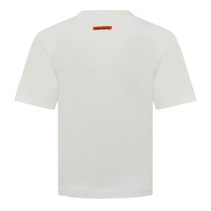 Women's Heron Preston Regular Fit Crew Neck Short Sleeve T-Shirt in White/Black