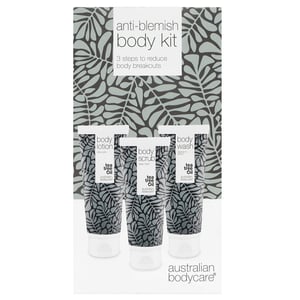 Australian Bodycare Anti-Blemish Body Kit (Body Wash, Scrub & Lotion, 3 x 200ml)