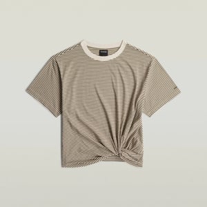G-Star Stripe relaxed knot r t wmn
