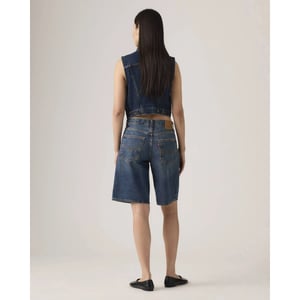 Levi's Baggy dad jort hinged heart jort