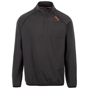 Men's DLX Hulton Raglan Sleeve Regular Fit T-Shirt in Black