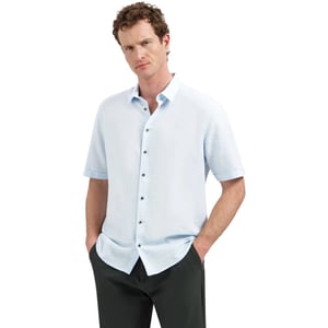 No Excess Shirt short sleeve with linen sky