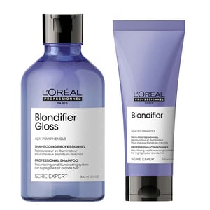 L'oréal Professionnel Serie Expert Blondifier Shampoo Gloss 300ml And Conditioner 200ml Duo