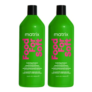 Matrix Food For Soft Hydrating Shampoo With Avocado Oil And Hyaluronic Acid, For Dry Hair 1000ml Double