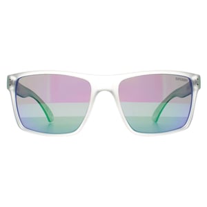 Superdry Square Mens Crystal and Green Green Mirror Kobe