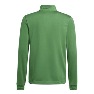 Men's adidas Zip Neck Funnel Neck Long Sleeve Sweatshirt in Green/White