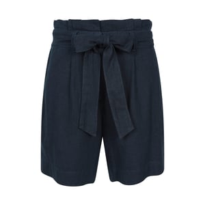 Mountain Warehouse Dames/Dames Oatley Linnen Blend Korte Broek (Marine)