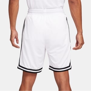 Men's Nike Dna Dri Fit 8 Basketball Shorts in White/Black