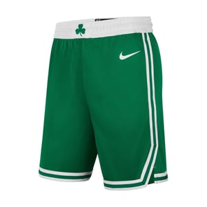 Men's Nike Boston Celtics Icon Editions Nba Swingman Shorts in Clover/White
