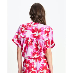 Pom Amsterdam Blouse korte mouw sp9649