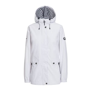 Trespass Dames/dames Flourish Waterproof Jasje (Wit)