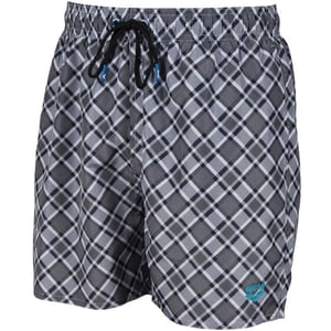 Men's Arena Boxer Fundamentals Allover in Asphalt Multi