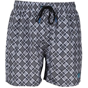 Men's Arena Boxer Fundamentals Allover in Asphalt Multi