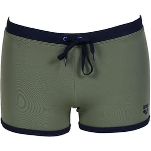 Men's Arena Swim Shorts Fundamentals Borders in Army Navy