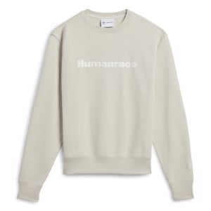 Men's adidas Originals Pw Basics Relaxed Fit Crew Neck Sweatshirt in .Grey