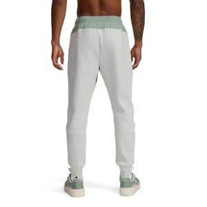 Men's Under Armour Unstoppable Fleece Joggers with Zipped Pocket in Green/Black