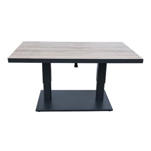 SenS-Line castello tuintafel in hoogte verstelbaar 150cm houtkleur