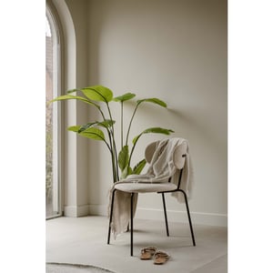 Indore Home Luxe strelitzia kunstplant van 150 cm voor een verfijnde tropische uitstraling