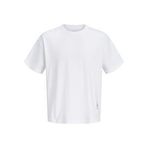 Jack & Jones Heren backprint t-shirt jorcotedazur wit/turquoise