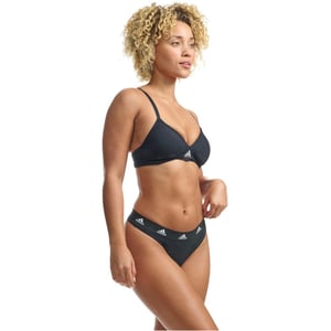 Women's adidas 3 Pack Thong in .Assorted